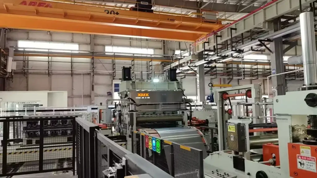 XIONGJIN steel coil processing line for project support
