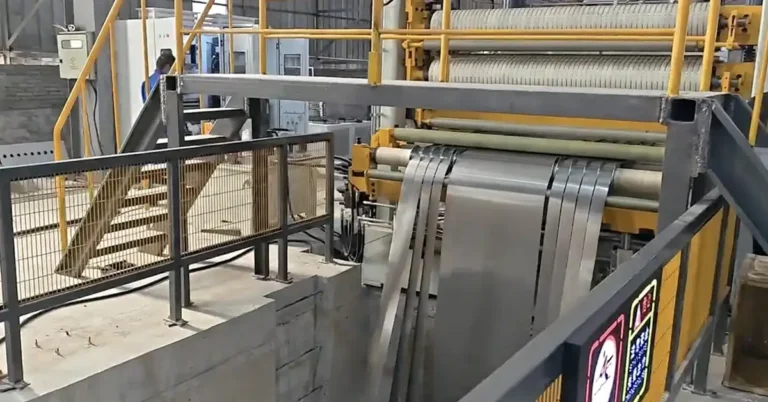 XIONGJIN 1850mm High-End Belt Tensioner Slitting Line for Scratch-Free Surface Protection