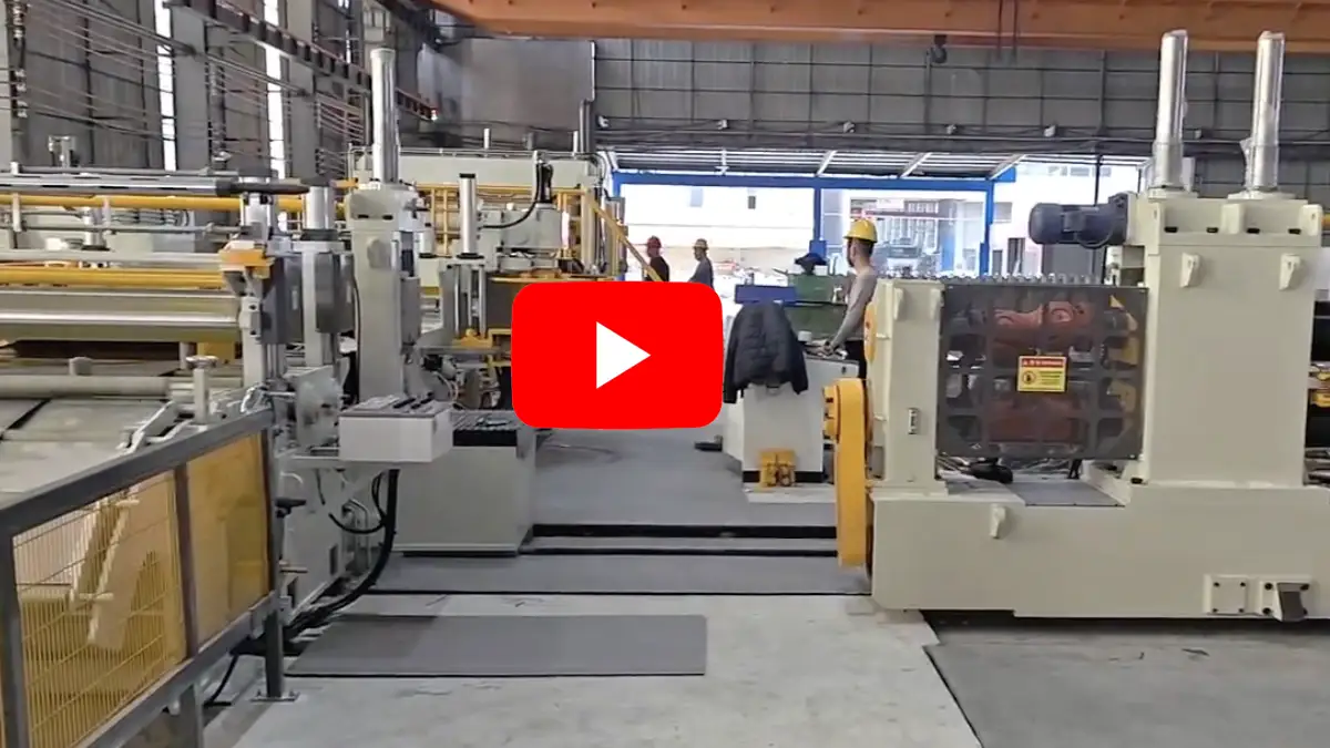 1850mm high-speed double slitter head steel coil slitting line for 0.3-3.0mm metal processing.