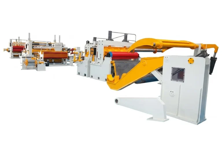 XIONGJIN 1650 thin-gauge slitting line full production-line view