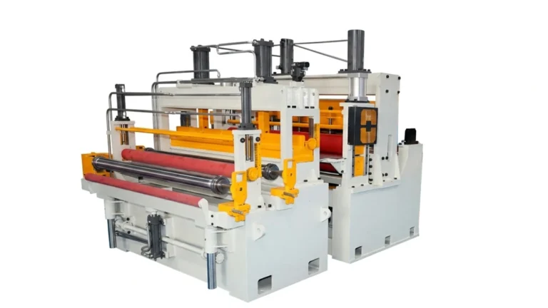 Plate tension table for uniform strip tension before recoiling on XIONGJIN 1650 slitting line