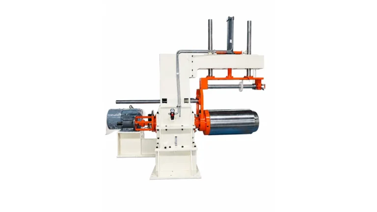 Recoiler detail for XIONGJIN 650 copper and stainless-steel slitting line